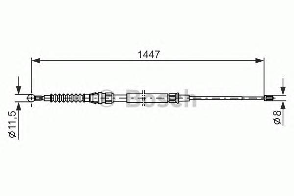 BOSCH 1 987 477 958 купити в Україні за вигідними цінами від компанії ULC