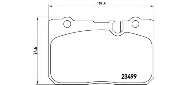 BREMBO P 83 039 купити в Україні за вигідними цінами від компанії ULC