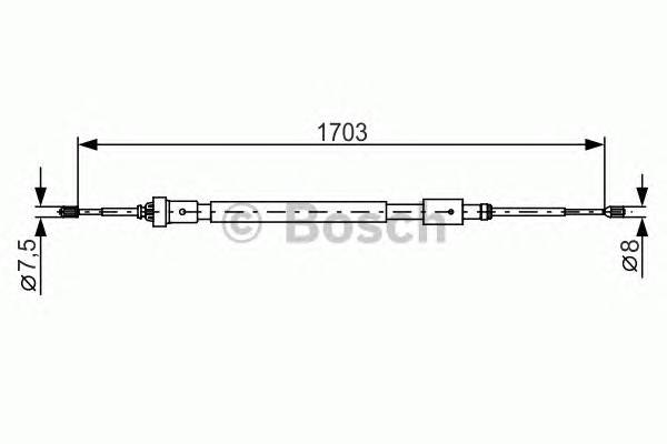 BOSCH 1 987 482 315 купити в Україні за вигідними цінами від компанії ULC