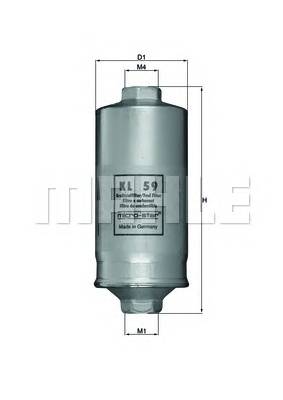 KNECHT KL 59 купить в Украине по выгодным ценам от компании ULC