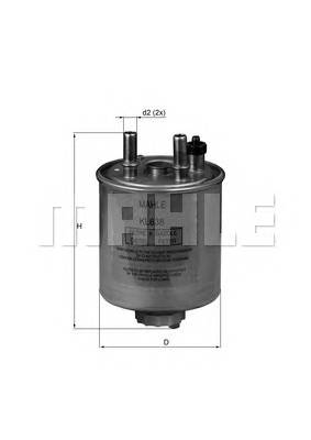 KNECHT KL 638 купить в Украине по выгодным ценам от компании ULC