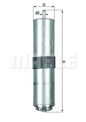 KNECHT KL 763D купити в Україні за вигідними цінами від компанії ULC