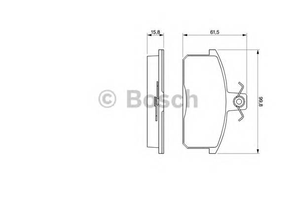 BOSCH 0 986 424 274 купити в Україні за вигідними цінами від компанії ULC