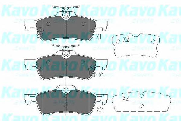 KAVO PARTS KBP-9106 купить в Украине по выгодным ценам от компании ULC