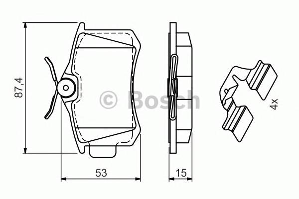 BOSCH 0986494597 купить в Украине по выгодным ценам от компании ULC