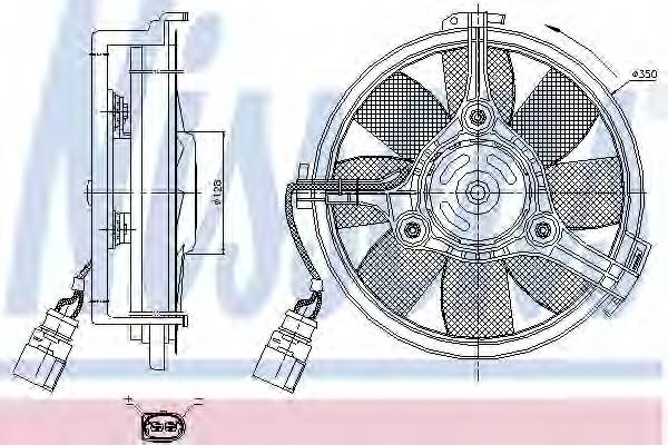 NISSENS 85547 купить в Украине по выгодным ценам от компании ULC