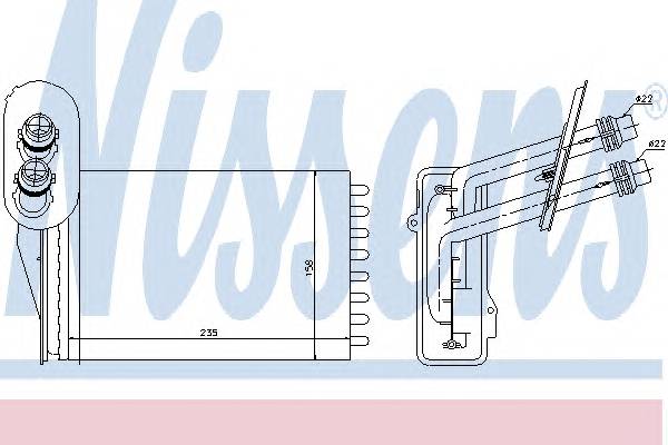 NISSENS 73850 купить в Украине по выгодным ценам от компании ULC