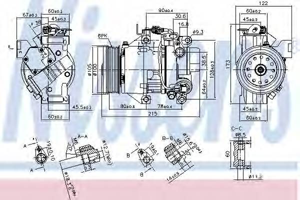 NISSENS 89443 купить в Украине по выгодным ценам от компании ULC