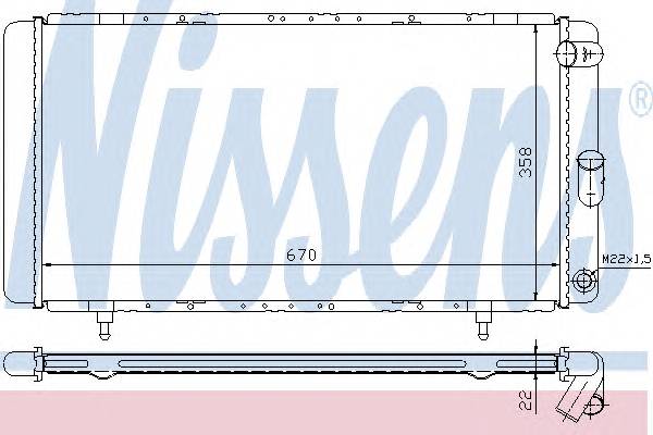 NISSENS 63911A купить в Украине по выгодным ценам от компании ULC