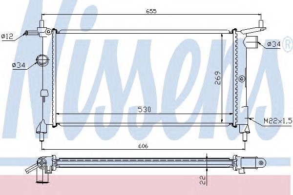 NISSENS 632851 купить в Украине по выгодным ценам от компании ULC