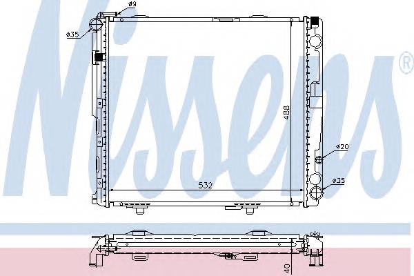 NISSENS 62696A купить в Украине по выгодным ценам от компании ULC