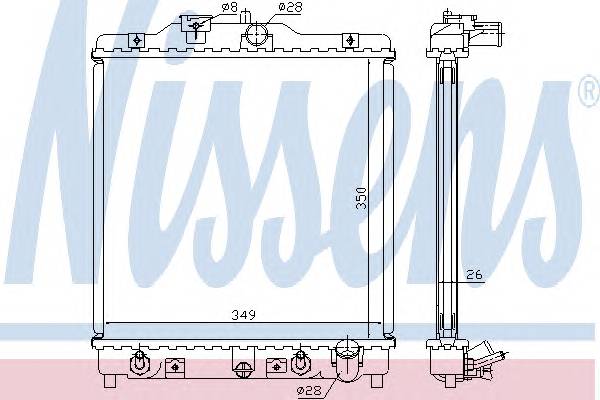 NISSENS 633081 купити в Україні за вигідними цінами від компанії ULC