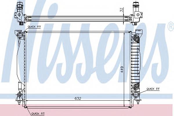 NISSENS 60307A купить в Украине по выгодным ценам от компании ULC