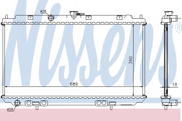 NISSENS 67344A купить в Украине по выгодным ценам от компании ULC