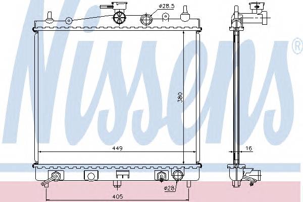 NISSENS 68700A купити в Україні за вигідними цінами від компанії ULC