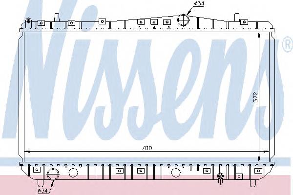 NISSENS 61633 купить в Украине по выгодным ценам от компании ULC