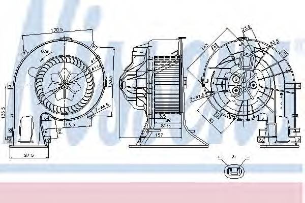 NISSENS 87025 купити в Україні за вигідними цінами від компанії ULC