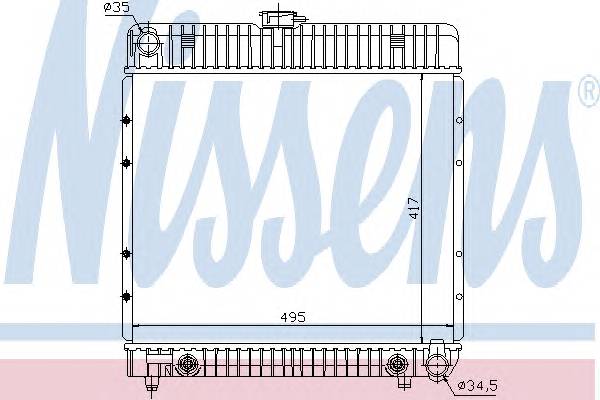 NISSENS 62740 купити в Україні за вигідними цінами від компанії ULC