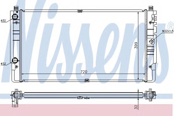 NISSENS 65238A купить в Украине по выгодным ценам от компании ULC