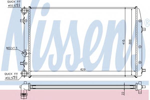 NISSENS 652711 купить в Украине по выгодным ценам от компании ULC