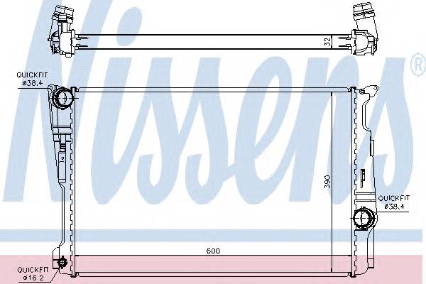 NISSENS 60809 купити в Україні за вигідними цінами від компанії ULC