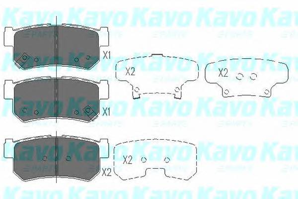 KAVO PARTS KBP-7501 купить в Украине по выгодным ценам от компании ULC