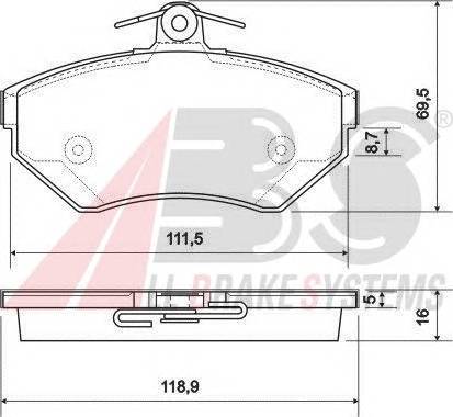 A.B.S. 37011 купити в Україні за вигідними цінами від компанії ULC