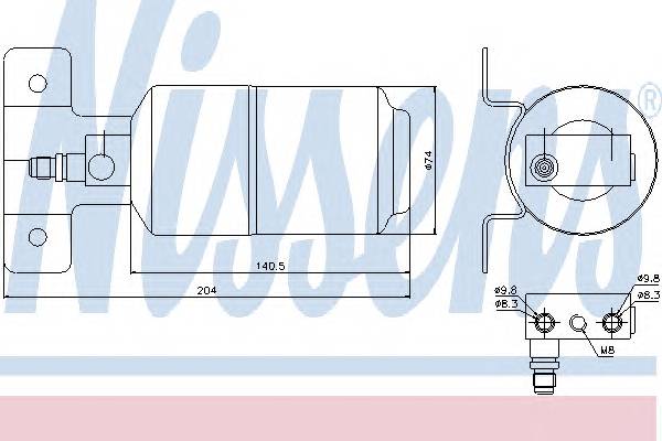 NISSENS 95169 купить в Украине по выгодным ценам от компании ULC