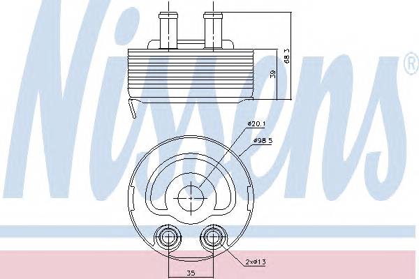 NISSENS 90719 купить в Украине по выгодным ценам от компании ULC