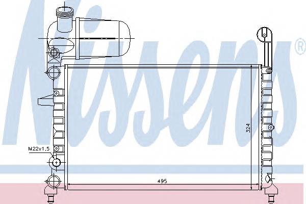 NISSENS 61844 купить в Украине по выгодным ценам от компании ULC