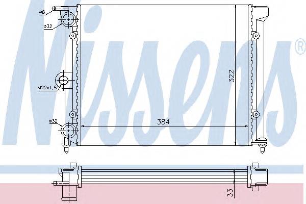 NISSENS 651711 купить в Украине по выгодным ценам от компании ULC