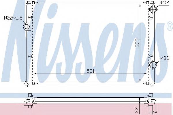 NISSENS 652511 купить в Украине по выгодным ценам от компании ULC