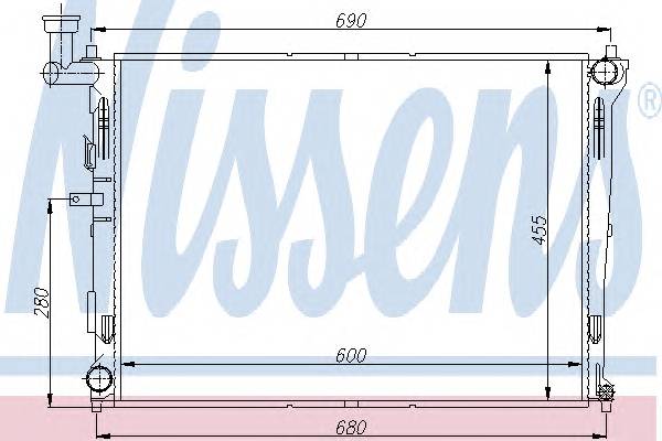 NISSENS 66674 купить в Украине по выгодным ценам от компании ULC